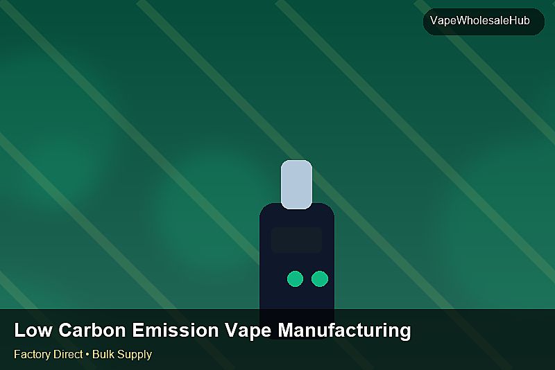 Low Carbon Emission Vape Manufacturing Bulk — Low Carbon Emission Vape Manufacturing Bulk: Bulk Supplier Guide | 2026 Edition photo 2