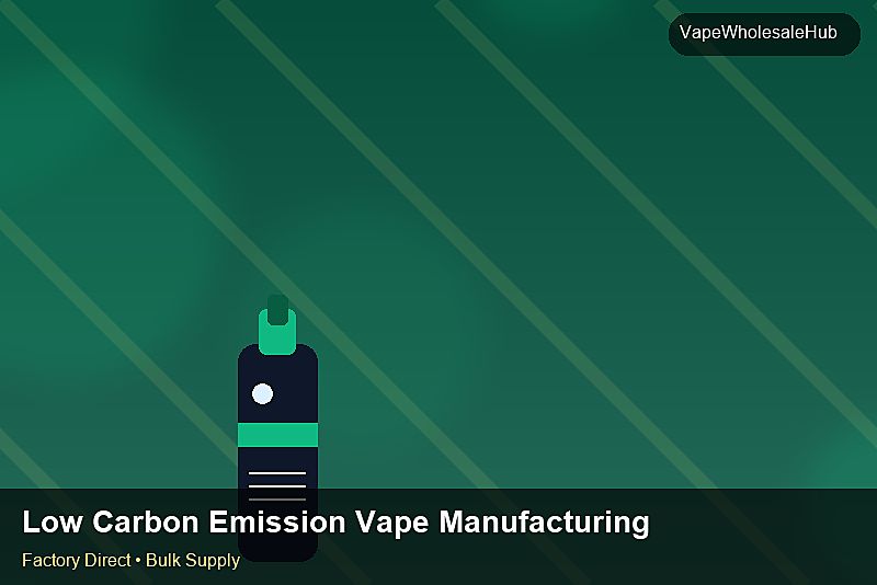 Low Carbon Emission Vape Manufacturing Bulk — Low Carbon Emission Vape Manufacturing Bulk: Factory Direct Quote | 2026 Edition photo 2
