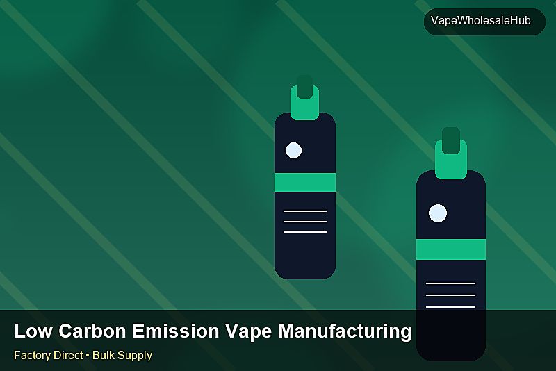 Low Carbon Emission Vape Manufacturing Bulk — Low Carbon Emission Vape Manufacturing Bulk: Shipping & Logistics | 2026 Edition photo 2