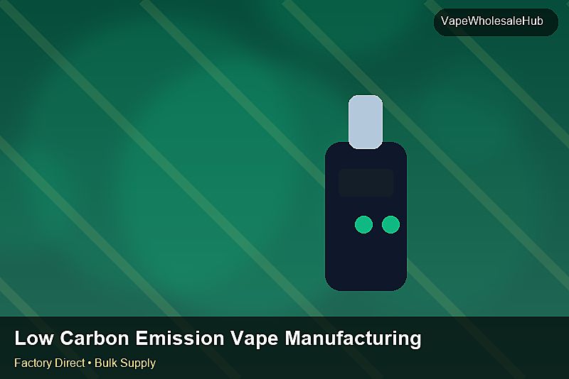 Low Carbon Emission Vape Manufacturing Bulk — Low Carbon Emission Vape Manufacturing Bulk: Lead Time & MOQ | 2026 Edition photo 2