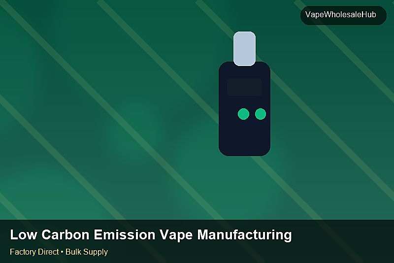 Low Carbon Emission Vape Manufacturing Bulk — Low Carbon Emission Vape Manufacturing Bulk: Compliance Standards | 2026 Edition photo 2